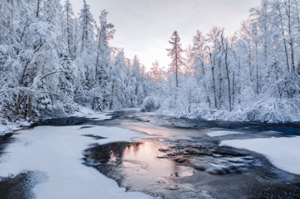 Winter in Russland